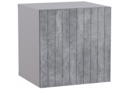 Шкаф Эннис белый / бетон светлый (40,2x34,6x40,2)