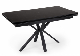 Керамический стол Старлайт 140 (200) х 80 shakespeare black / черный (80x75)