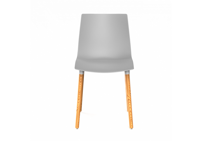 Пластиковый стул Кобе серый new (44x49x80)