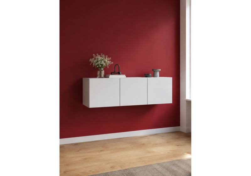 Прихожая Кротос 120 белый (120x50,2x38,4)