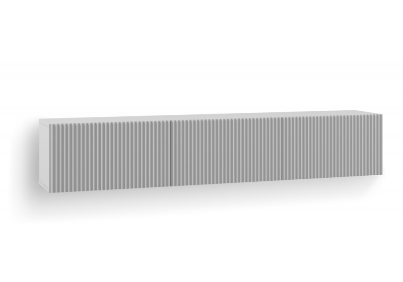 ТВ-тумба Гордиан 180 белый матовый / белый эгер (180x33x33). 