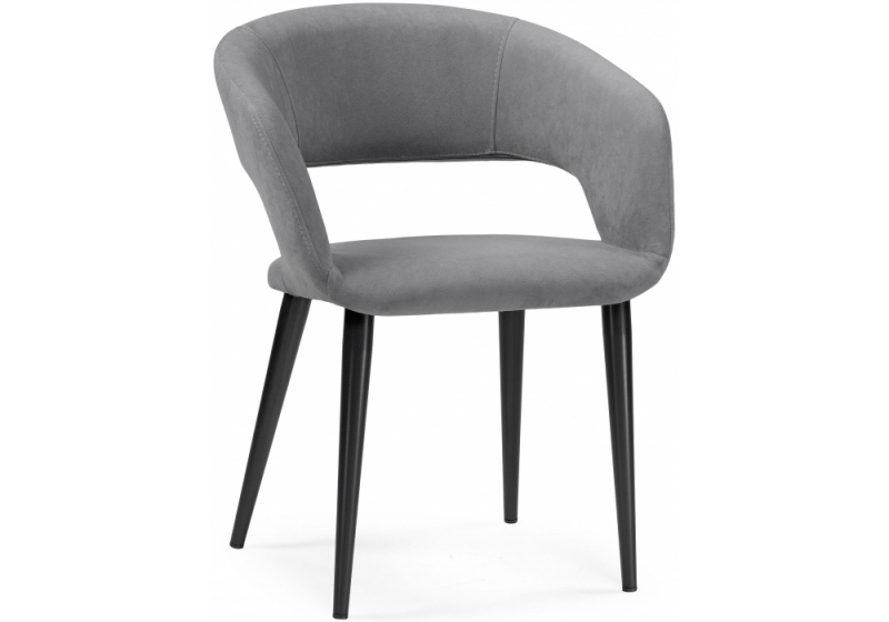 Стул на металлокаркасе Торган катания сильвер (59x60x76). 